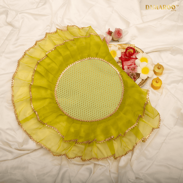 The Golden Bloom Thali Cover