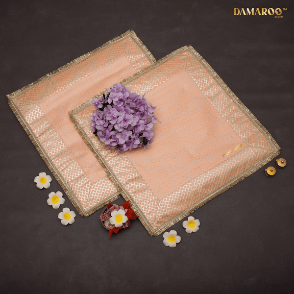 Peach Prabhā Aasan Pack of 2