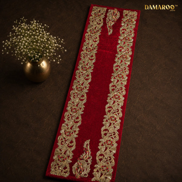 Ruby Regalia Velvet Runner