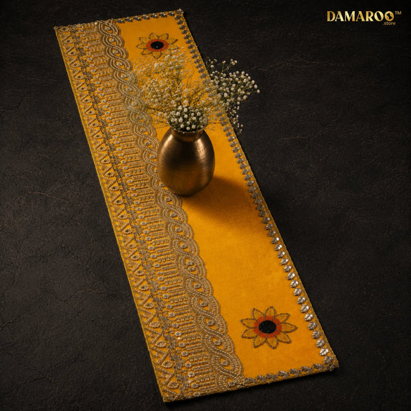 Sunlit Aurum Decorative Runner